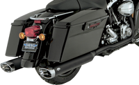 Thumbnail for VANCE & HINES Dual Headpipes for '95-'08 FL - Black 46799