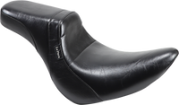 Thumbnail for LE PERA Daytona 2-Up Seat - Without Backrest - Smooth - Black - FLFB '18-'23 LYO-543S