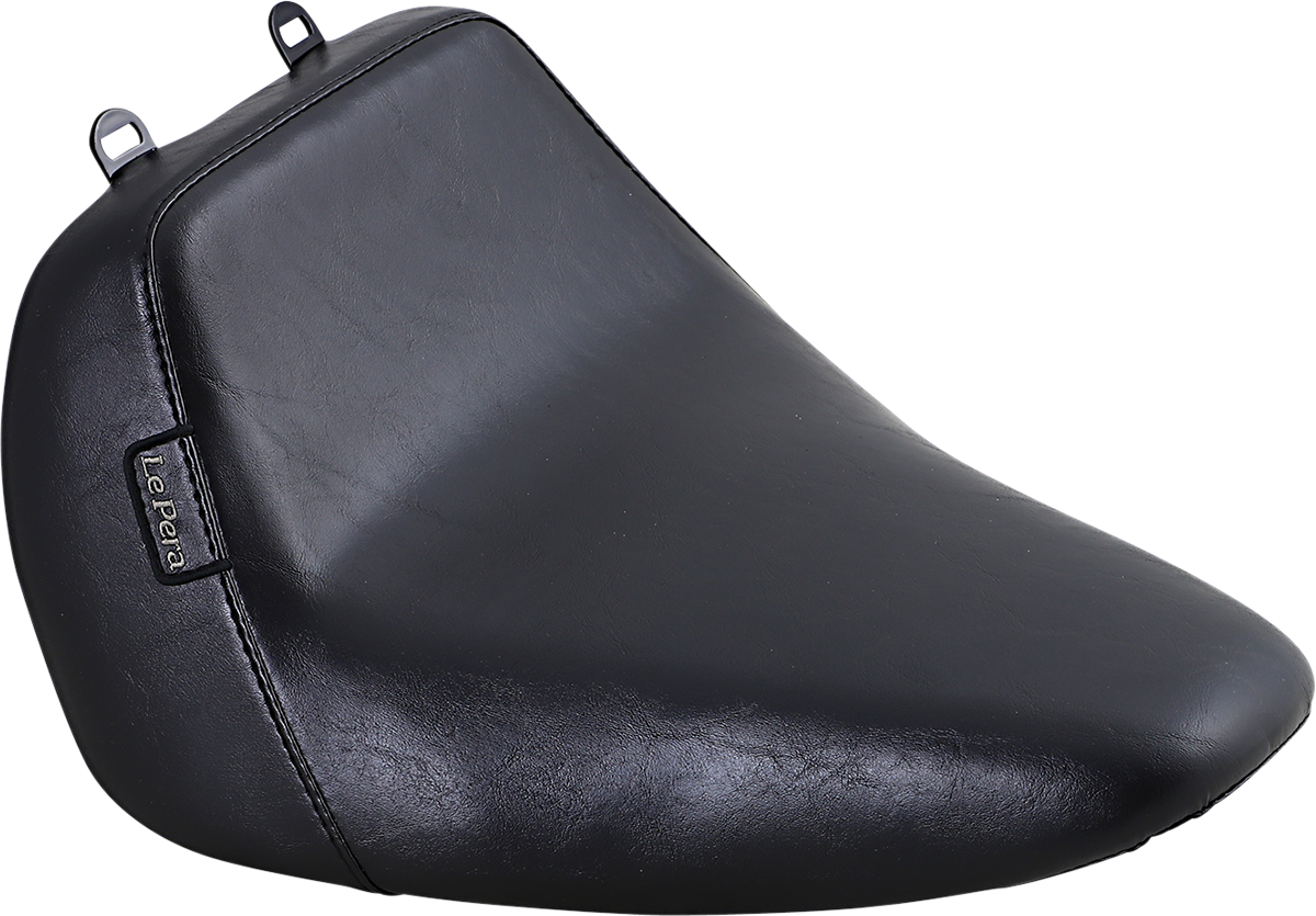 LE PERA Bare Bones Solo Seat - Smooth - Black - FLFB/S '18-'23 LYO-007