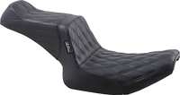 Thumbnail for LE PERA Tailwhip Seat - Double Diamond - Black - FXR '82-'94 L-588DD