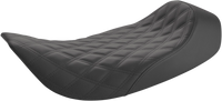 Thumbnail for SADDLEMEN Renegade Solo Seat - Lattice Stitched - Black 897-06-002LS