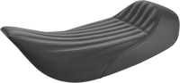 Thumbnail for SADDLEMEN Knuckle Solo Seat - Ribbed - Black 897-06-0023