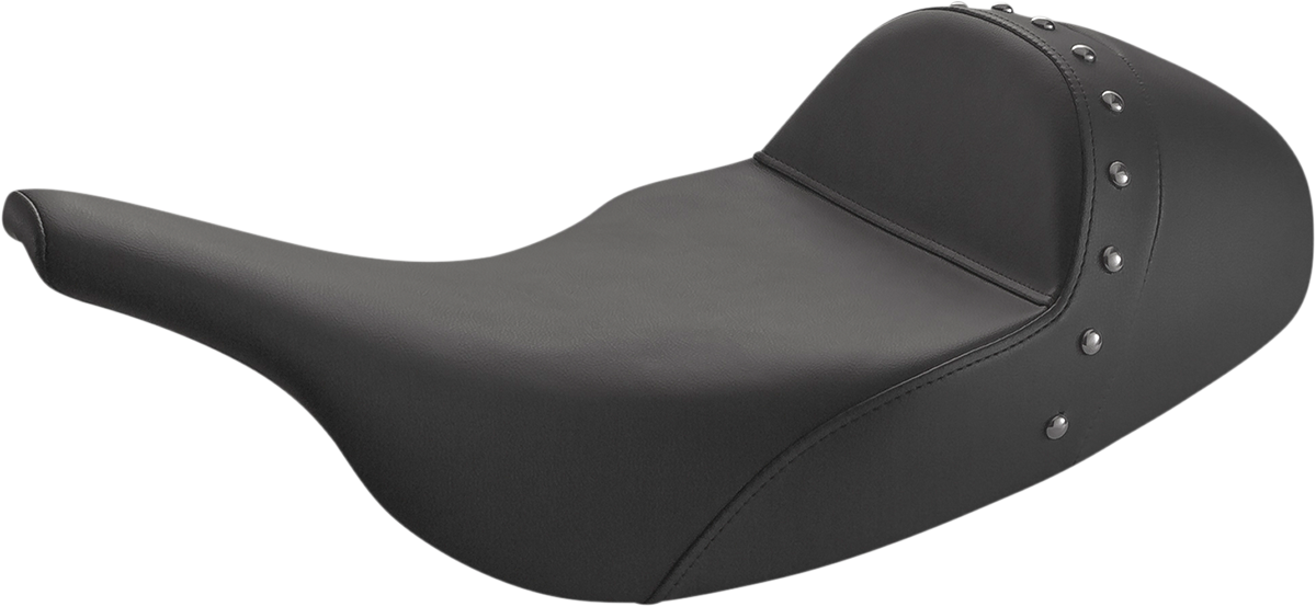 SADDLEMEN Solo Seat - Low - Studded - FLHT/FLTR '97-'07 897-07-0039