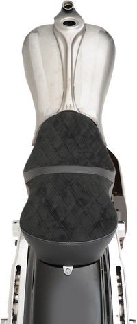 Thumbnail for DRAG SPECIALTIES Low Touring Seat - Diamond - Yaffe Tanks - FL '08-'22 0801-1070
