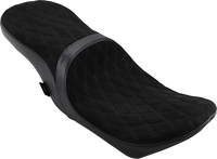 Thumbnail for DRAG SPECIALTIES Low Touring Seat - Diamond - Yaffe Tanks - FL '08-'22 0801-1070