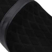 Thumbnail for DRAG SPECIALTIES Low Touring Seat - Diamond - Yaffe Tanks - FL '08-'22 0801-1070