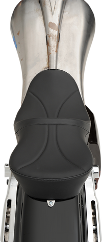 Thumbnail for DRAG SPECIALTIES Low Touring Seat - Mild Stitched - Razorback Tanks - FL '10-'22 0801-1075