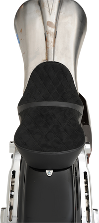Thumbnail for DRAG SPECIALTIES Low Touring Seat - Diamond - Razorback Tanks - FL '10-'22 0801-1076