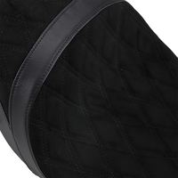 Thumbnail for DRAG SPECIALTIES Low Touring Seat - Diamond - Razorback Tanks - FL '10-'22 0801-1076