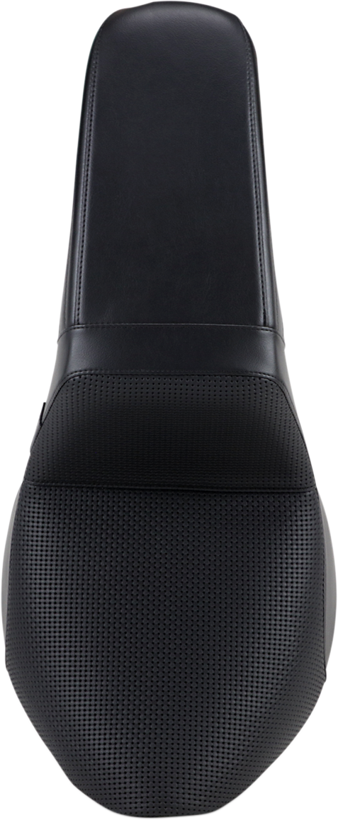 LE PERA Kickflip Seat - Basketweave - Black - Softail '18-'22 LYB-590BW