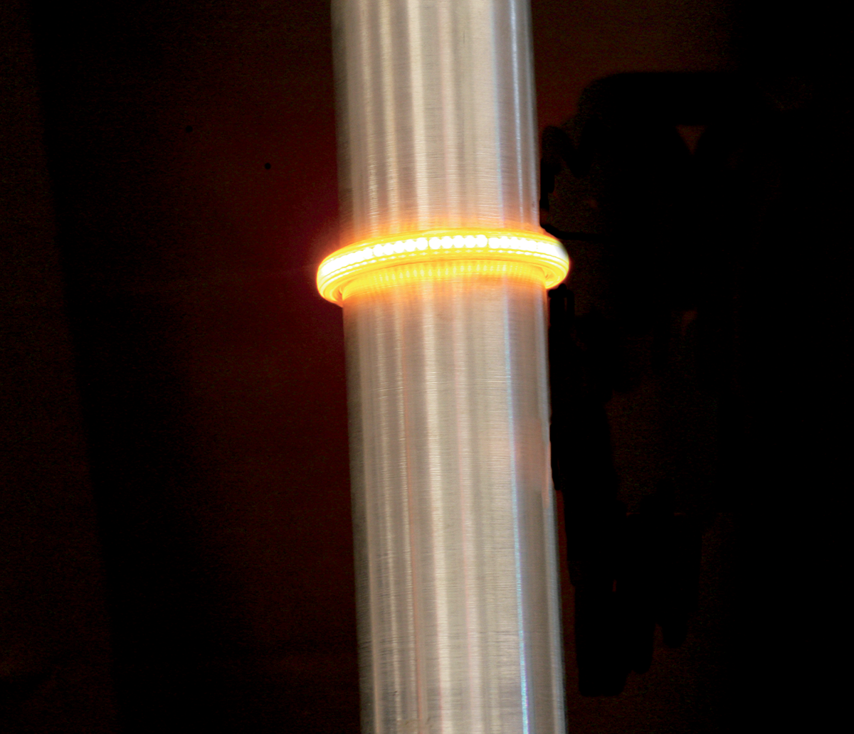 CUSTOM DYNAMICS WRAPZ? Fork Lights - 49 mm - Smoke Lens TW49AS
