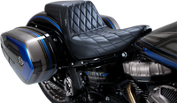 Thumbnail for LE PERA Kickflip Seat - Diamond - Black - Softail '18-'23 LYR-590DM
