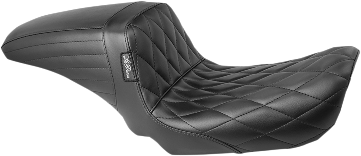 LE PERA Kickflip Seat - Diamond - Black - FXD '96-'03 LN-591DM