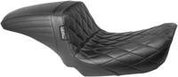 Thumbnail for LE PERA Kickflip Seat - Diamond - Black - FXD '96-'03 LN-591DM