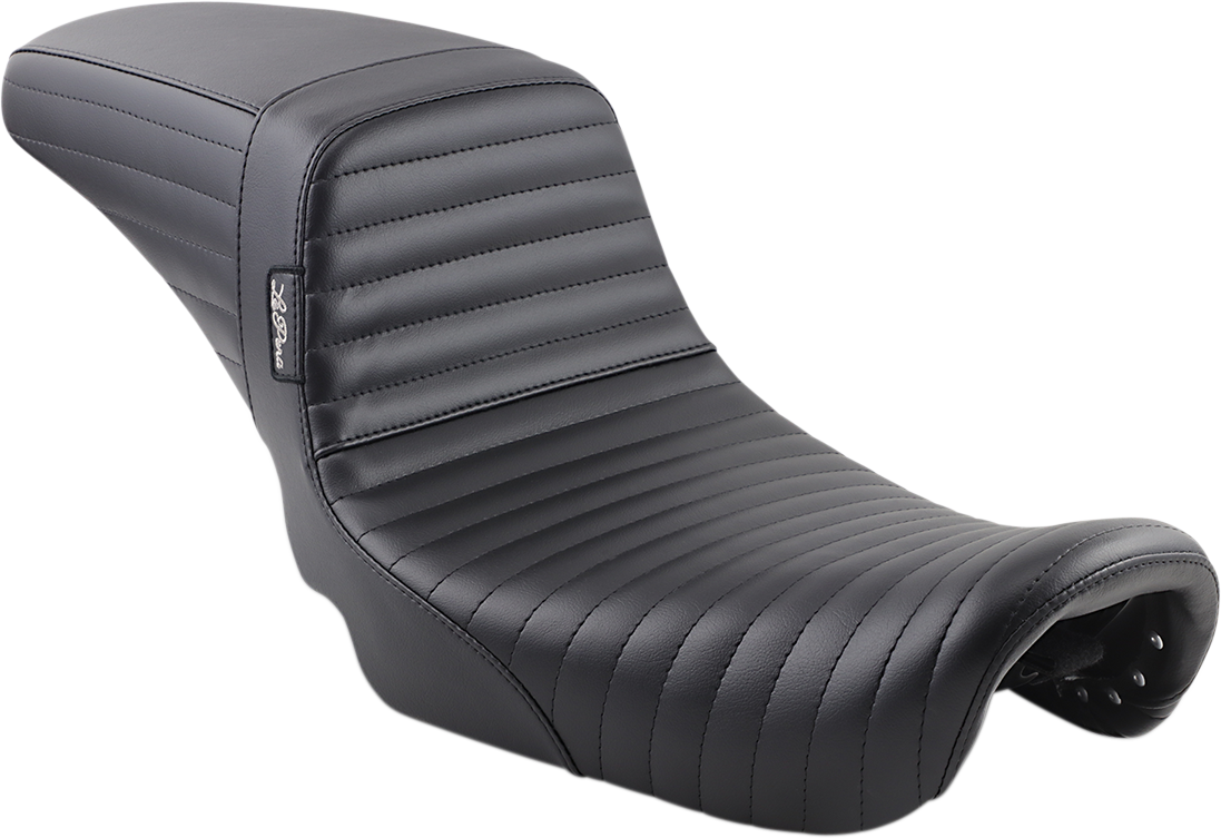 LE PERA Kickflip Daddy Long Legs Seat - Pleated - Black - FX '06-17 LK-591DLPT