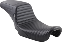 Thumbnail for LE PERA Kickflip Daddy Long Legs Seat - Pleated - Black - FX '06-17 LK-591DLPT