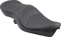Thumbnail for DRAG SPECIALTIES Low-Profile Touring Seat - Wide - Mild Stitched - XL '04-'22 0804-0298