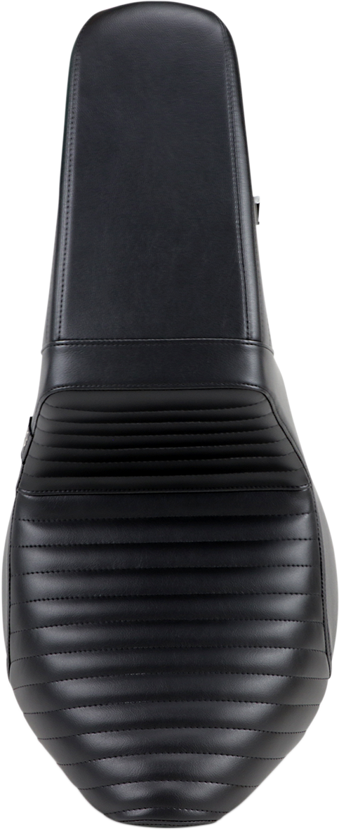 LE PERA Kickflip Seat - Pleated - Black - FLFB '18-'23 LYO-590PT