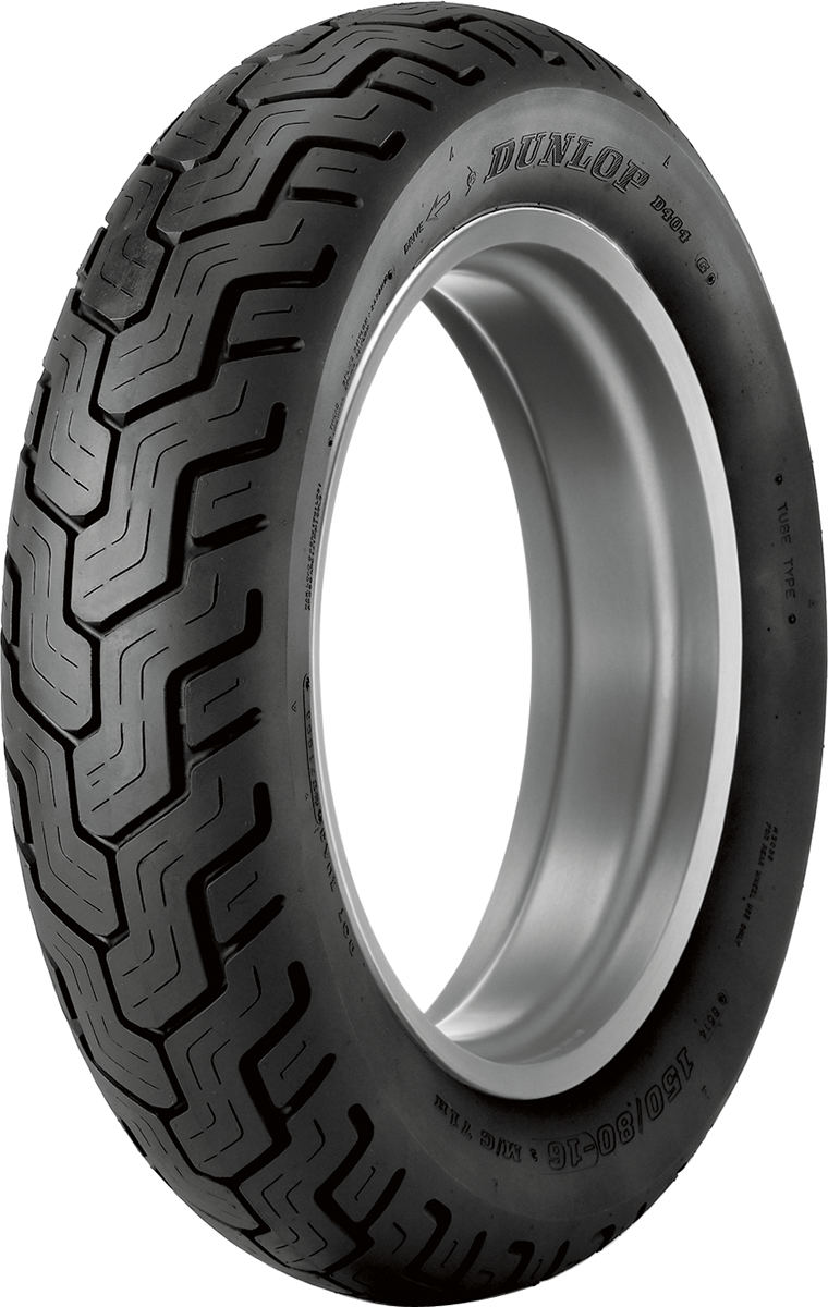 DUNLOP Tire - D404 - Front - 150/80-16 - Wide Whitewall - 71H 45605490