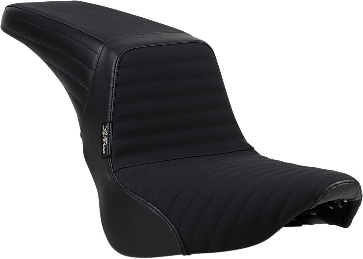 LE PERA Kickflip Seat - Pleated w/ Gripp Tape - Black - FLFB '18-'23 LYO-590PTGP