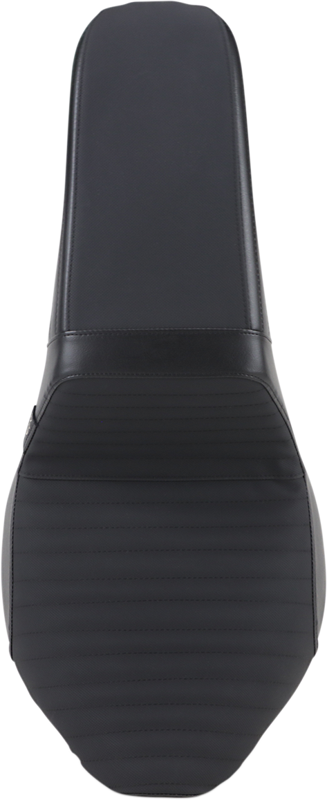 LE PERA Kickflip Seat - Pleated w/ Gripp Tape - Black - FLFB '18-'23 LYO-590PTGP