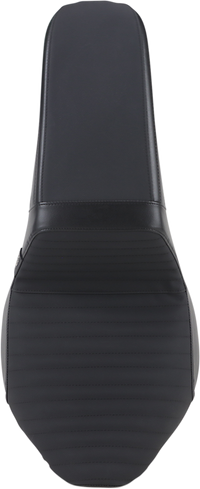 Thumbnail for LE PERA Kickflip Seat - Pleated w/ Gripp Tape - Black - FLFB '18-'23 LYO-590PTGP