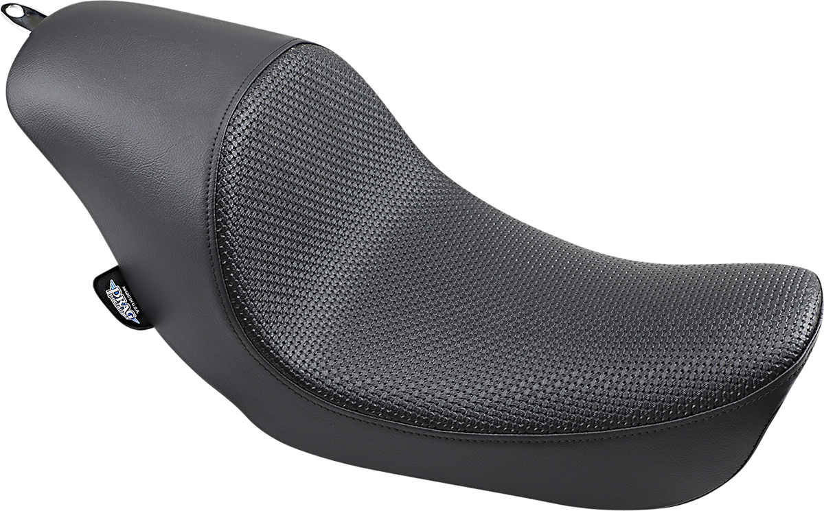 DRAG SPECIALTIES 3/4 Solo Seat - Low - Basketweave - FXD/FLD '06-'17 0803-0545