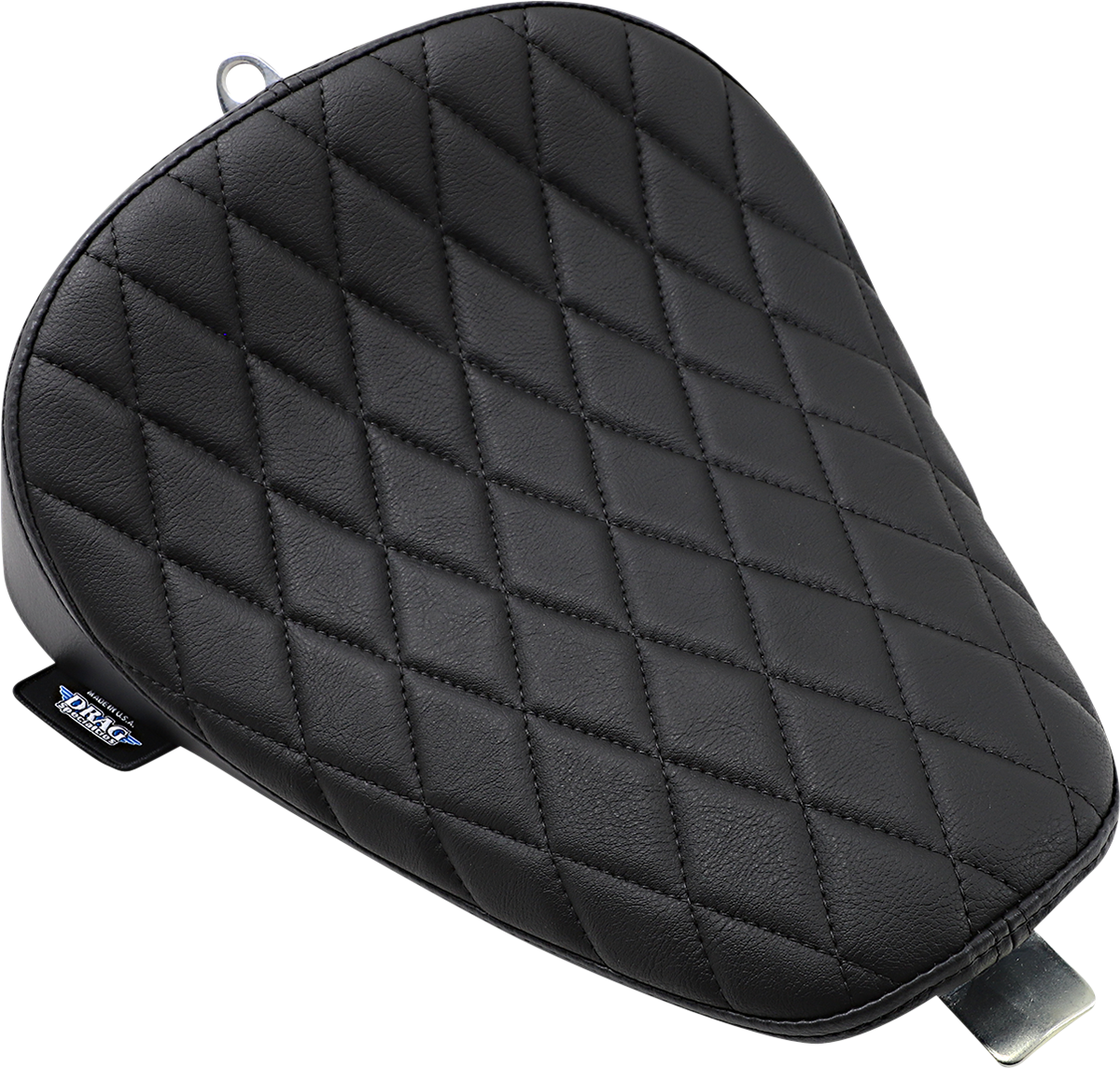 DRAG SPECIALTIES Bobber Solo Seat - Diamond Sitch - Vinyl - XL '10-'22 0804-0738
