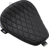 Thumbnail for DRAG SPECIALTIES Bobber Solo Seat - Diamond Sitch - Vinyl - XL '10-'22 0804-0738