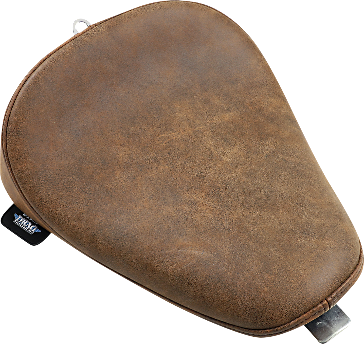 DRAG SPECIALTIES Bobber Solo Seat - Brown - Distressed - XL '10-'22 0804-0742