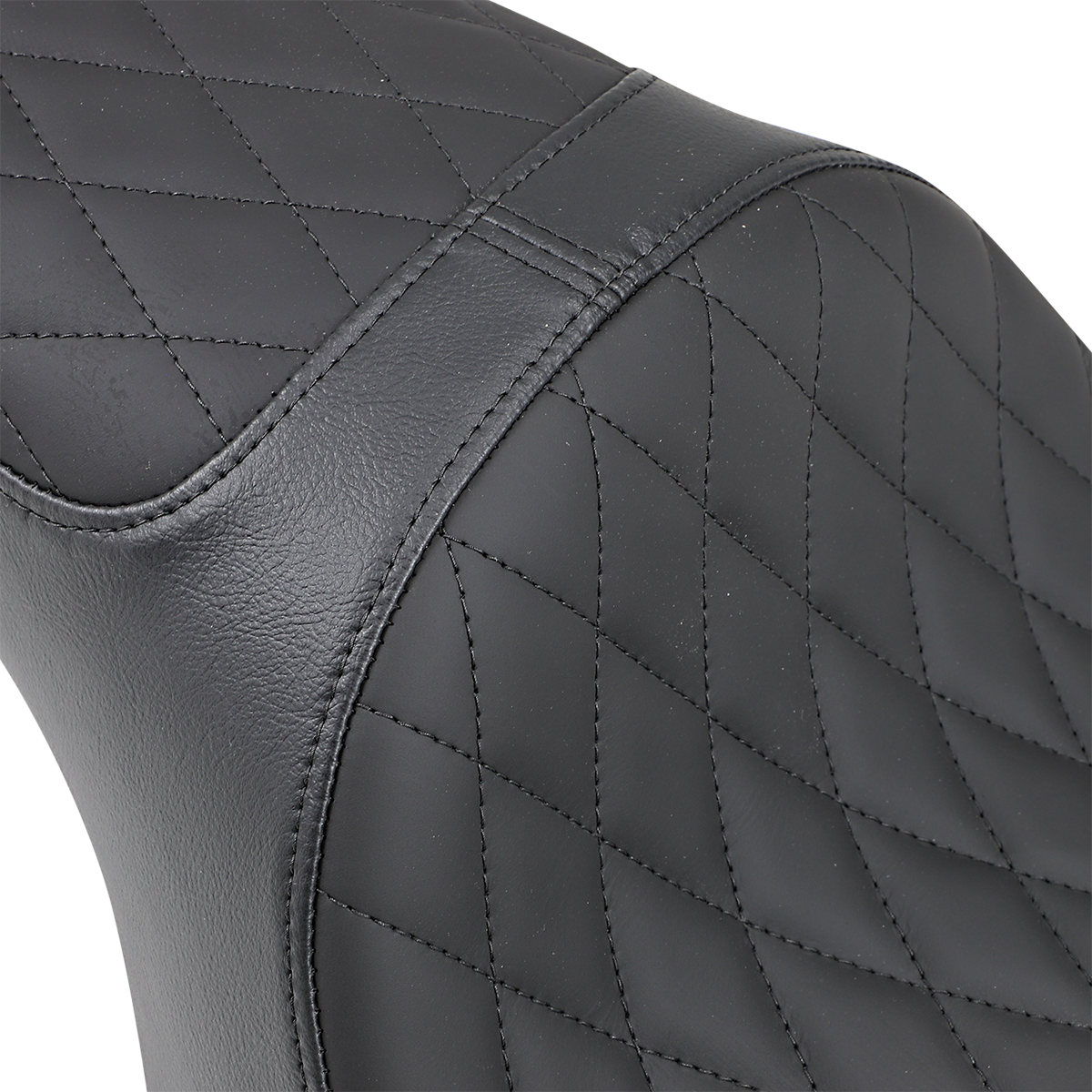 DRAG SPECIALTIES Caballero Seat - Diamond Stitch - XL '04-'22 0804-0669