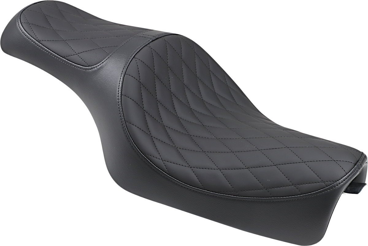 DRAG SPECIALTIES Caballero Seat - Diamond Stitch - XL '04-'22 0804-0669