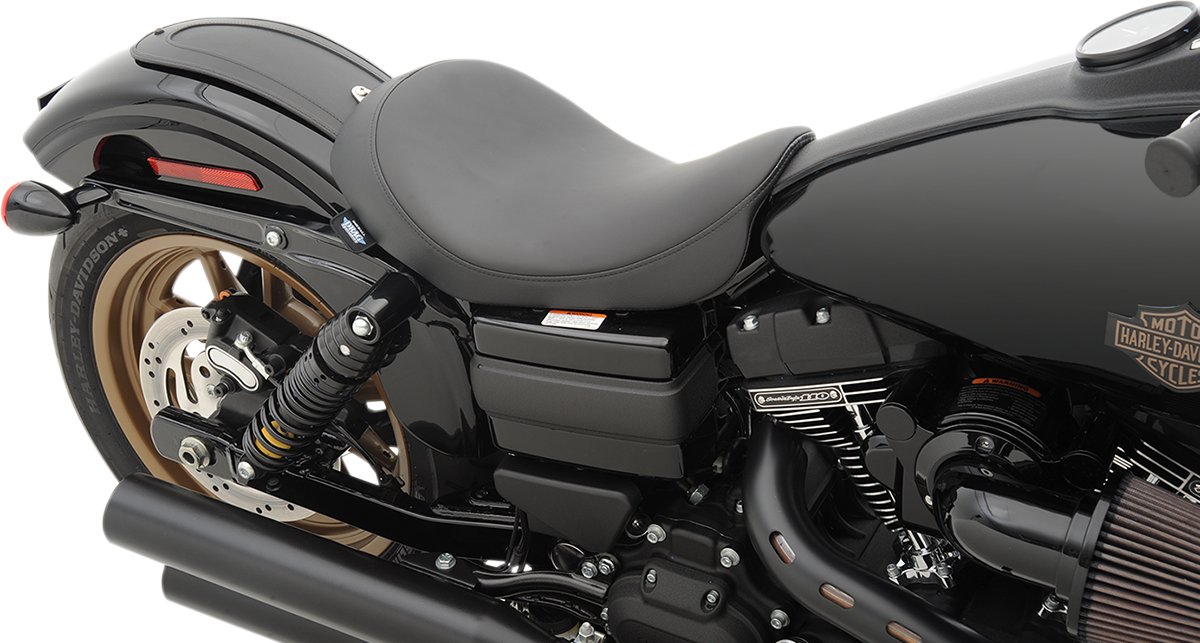 DRAG SPECIALTIES Low Solo Seat - Smooth - FXD/FLD '06-'17 0803-0546
