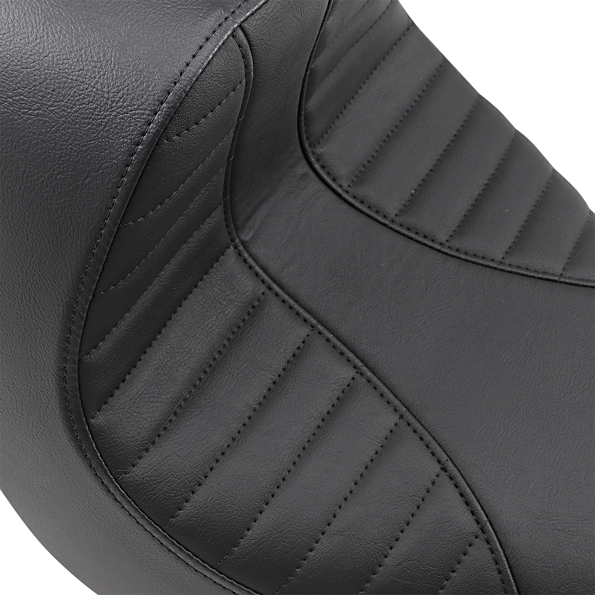 DRAG SPECIALTIES EZ-Solo Seat - Scorpion Stitch - Vinyl - FXBR/S '18-'22 0802-1272