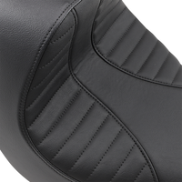 Thumbnail for DRAG SPECIALTIES EZ-Solo Seat - Scorpion Stitch - Vinyl - FXBR/S '18-'22 0802-1272