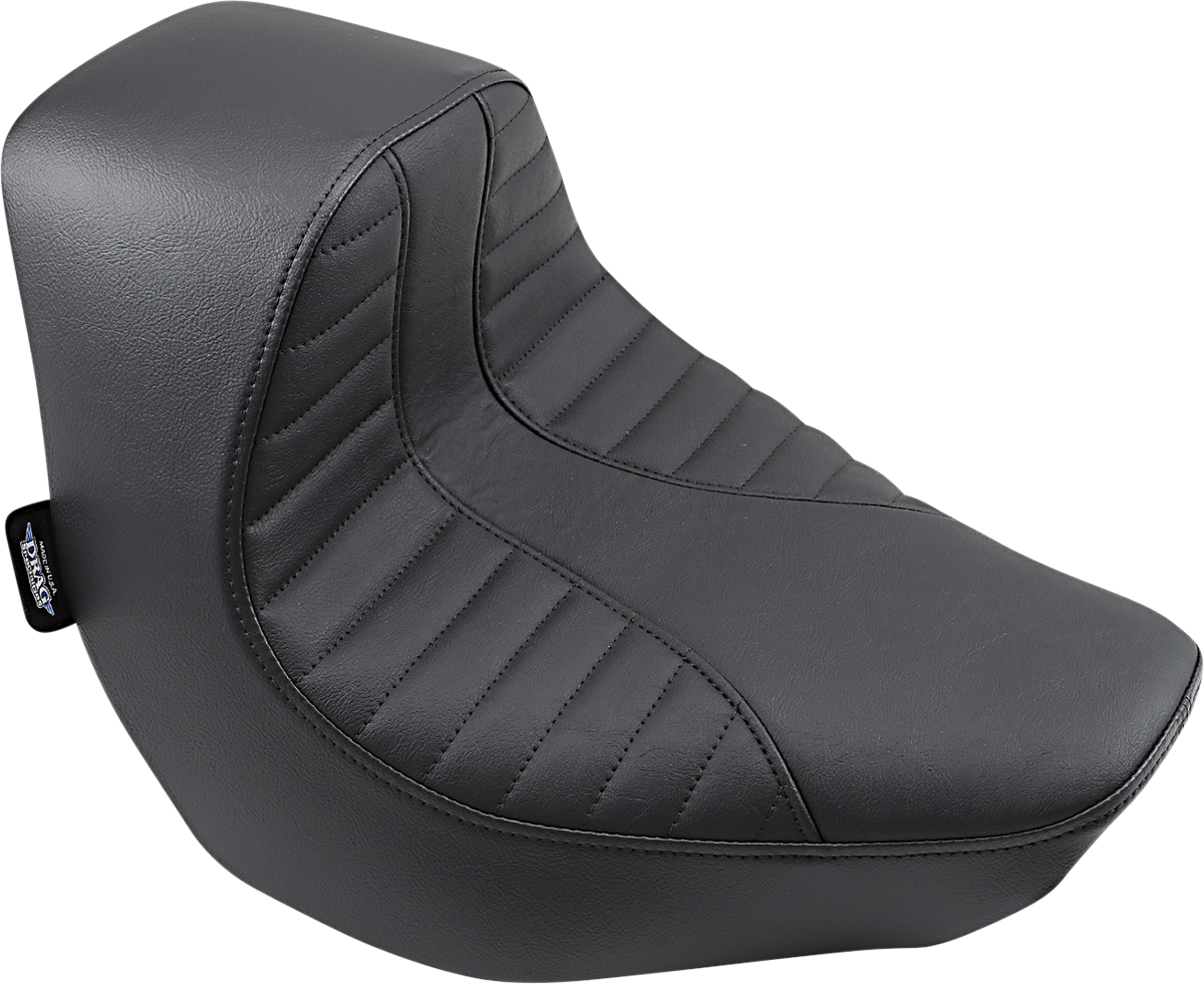 DRAG SPECIALTIES EZ-Solo Seat - Scorpion Stitch - Vinyl - FXBR/S '18-'22 0802-1272