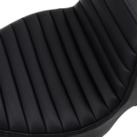 Thumbnail for SADDLEMEN Step-Up Seat - Extended Reach - Tuck-n-Roll - Black - FL '08-'23 808-07B-171EXT