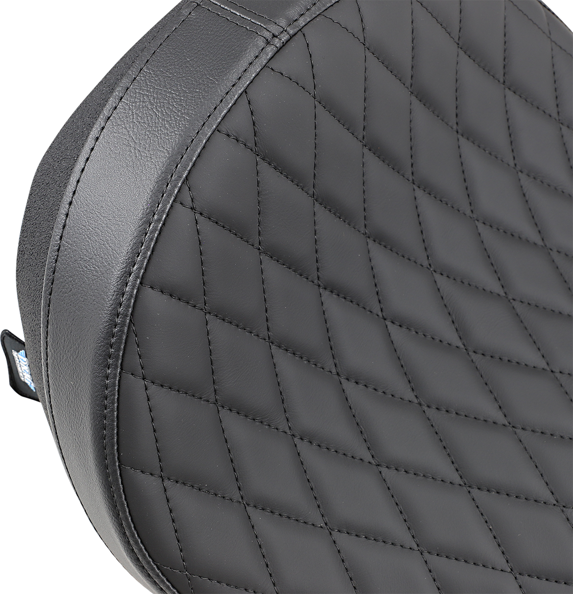 DRAG SPECIALTIES Low Solo Seat - Diamond Stitch - Black - Victory '03-'17 0810-1601
