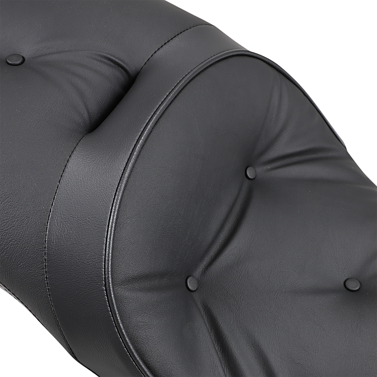 DRAG SPECIALTIES Low-Profile Touring Seat - Pillow Style - Black - Victory '10-'15 0810-1542