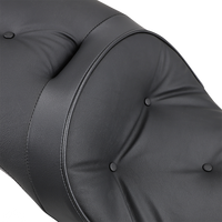 Thumbnail for DRAG SPECIALTIES Low-Profile Touring Seat - Pillow Style - Black - Victory '10-'15 0810-1542