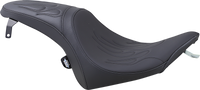 Thumbnail for DRAG SPECIALTIES Predator Seat - Flame Stitched - Vegas 0810-1597