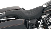 Thumbnail for DRAG SPECIALTIES Predator Seat - Flame Stitched - FLHR/FLHX '99-'07 0801-0213