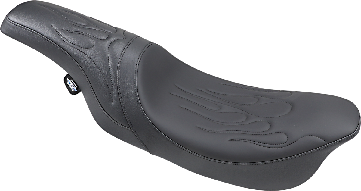 DRAG SPECIALTIES Predator Seat - Flame Stitched - FLHR/FLHX '99-'07 0801-0213