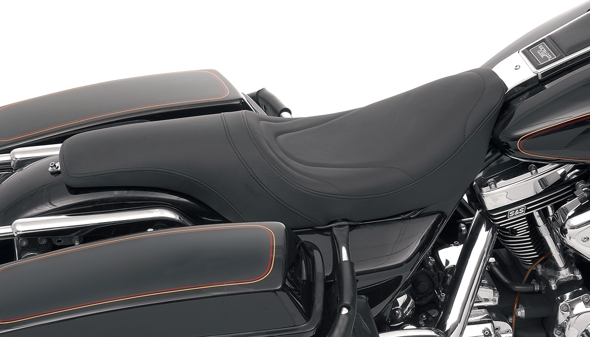 DRAG SPECIALTIES Predator Seat - Mild Stitch - FLHR/FLHX '99-'07 0801-0214