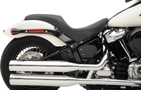 Thumbnail for DRAG SPECIALTIES Predator Seat - Vinyl - Smooth - FL/FX '18-'22 0802-1152