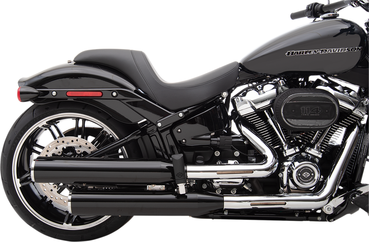 DRAG SPECIALTIES Predator Seat - Smooth - Vinyl - FXBR/S '18-'22 0802-1264