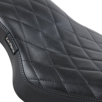 Thumbnail for LE PERA Cobra Full-Length Seat - Diamond - Black - XL '04-'22 LK-076DM