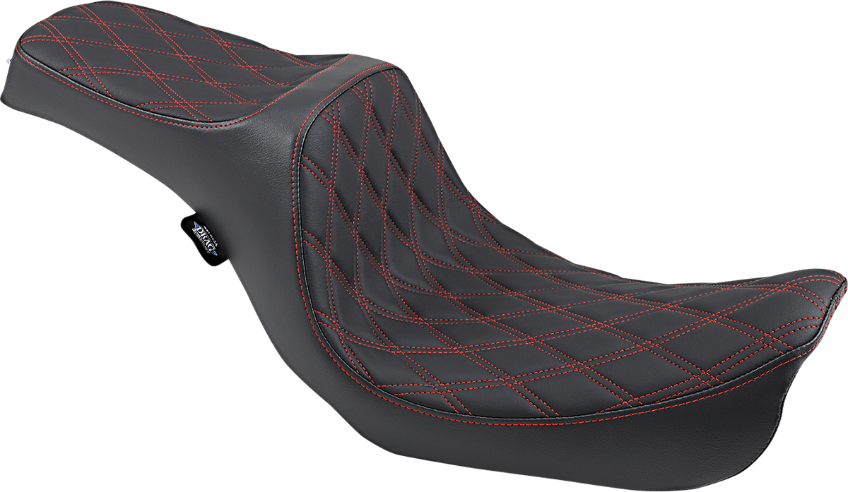 DRAG SPECIALTIES Double Bucket Seat - Mild Stitch - XL '10-'22 0804-0604
