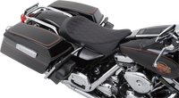 Thumbnail for DRAG SPECIALTIES Low Solo Seat - Double Diamond - FLHR/FLHX '99-'07 0801-1155