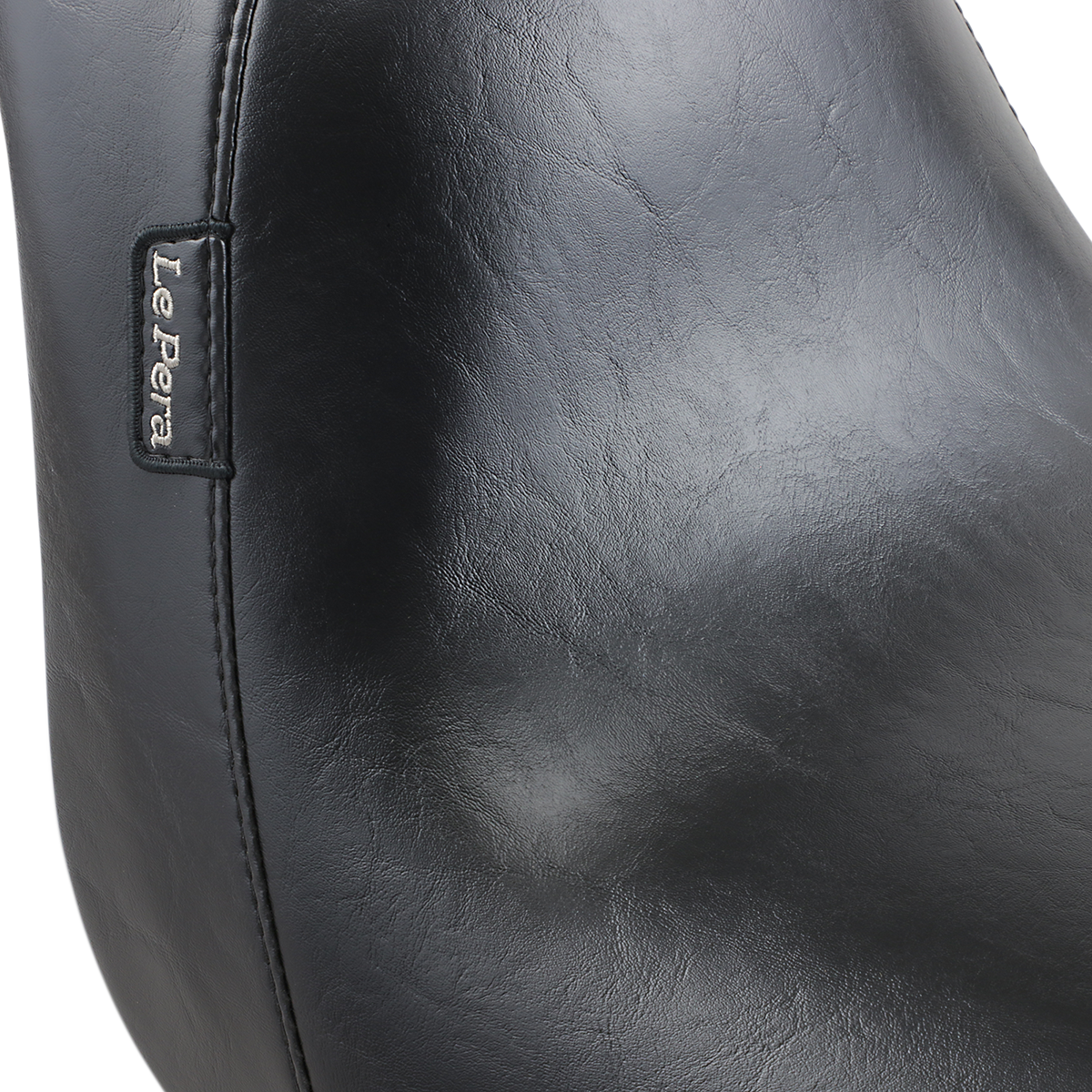 LE PERA Bare Bones Solo Seat - Smooth - Black - FXST '06-'17 LGK-007